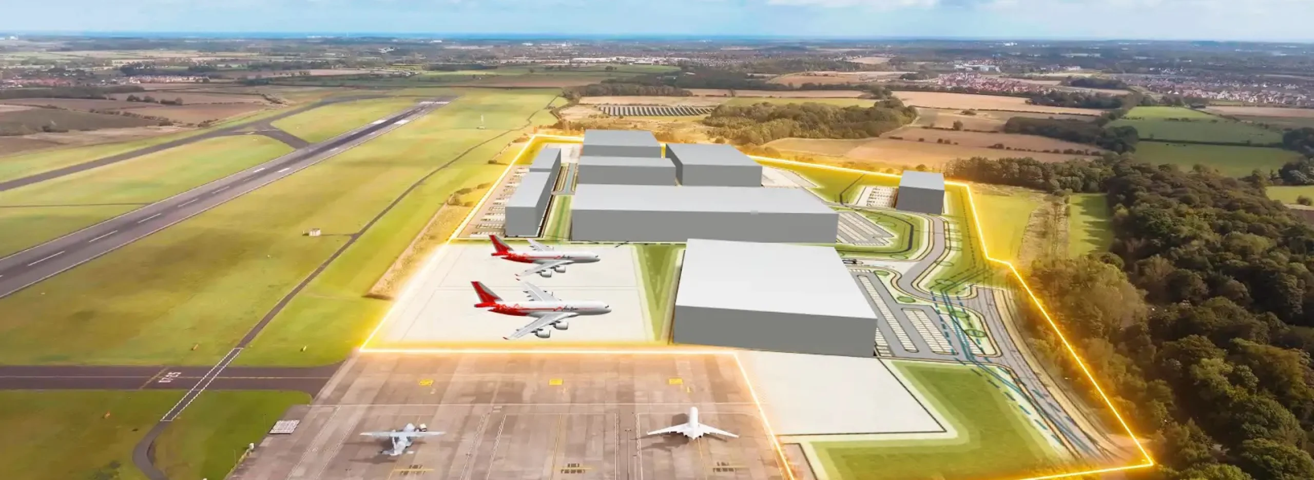 Newcastle Airport Development Sites